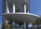 Porsche Design Tower, Lobby Side